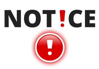 NOTICE